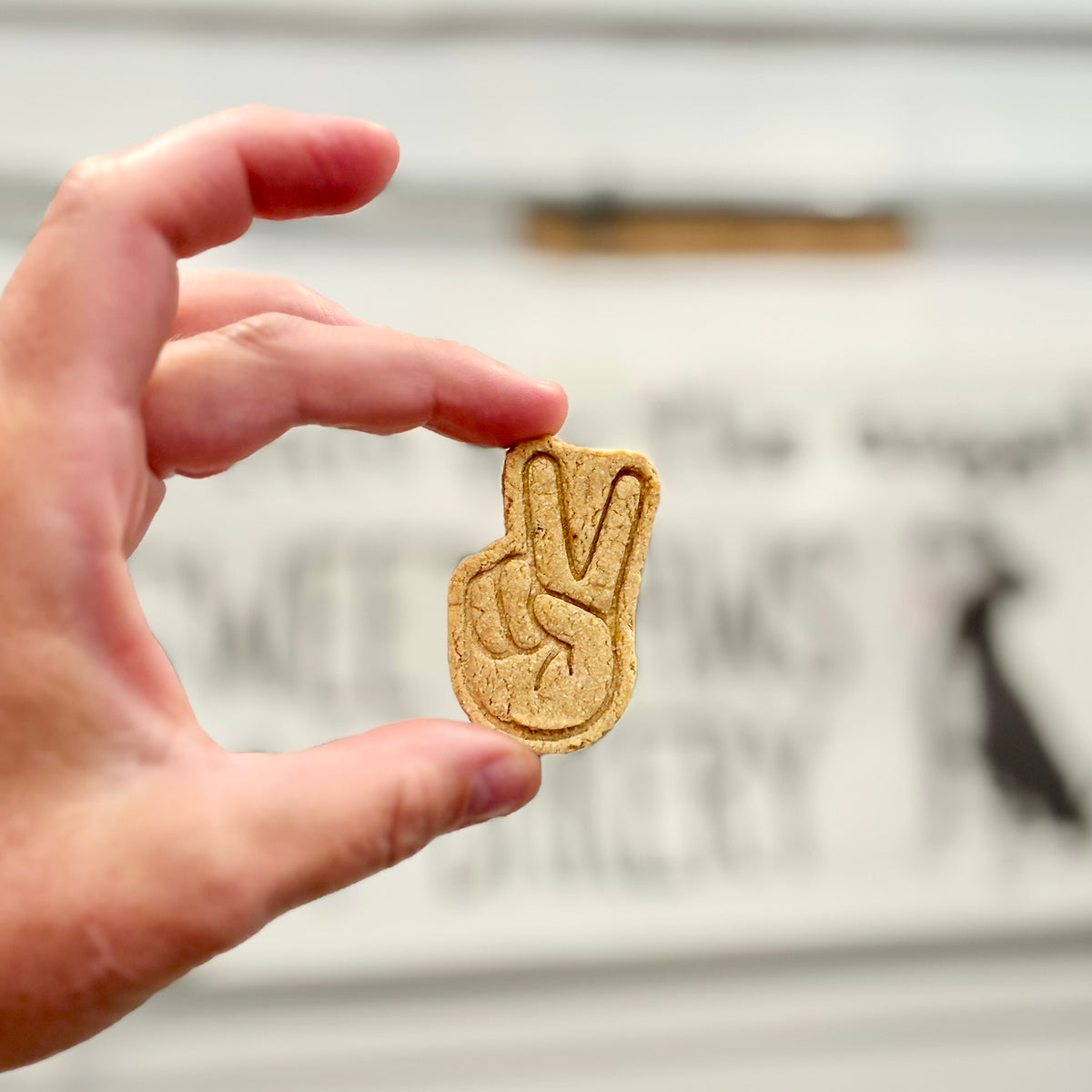 Peace Love Banana Biscuits