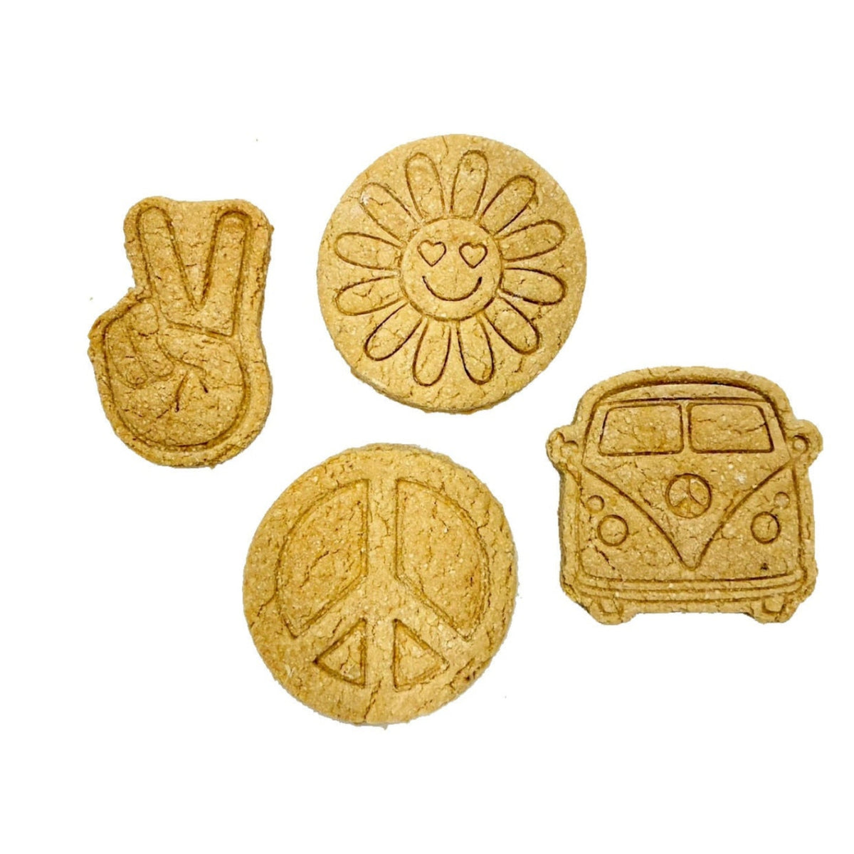 Peace Love Banana Biscuits