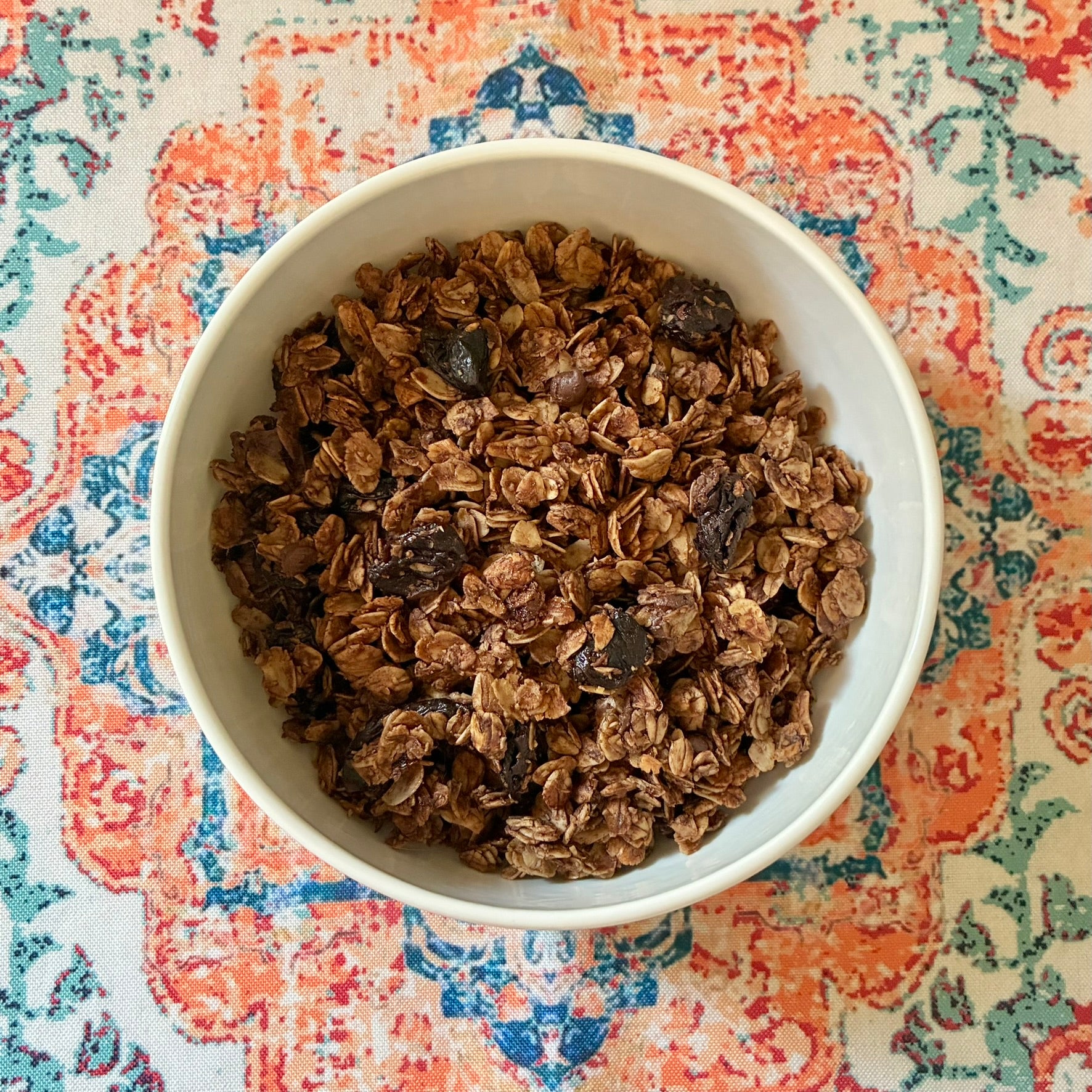Chocolate Cherry Granola (for humans)