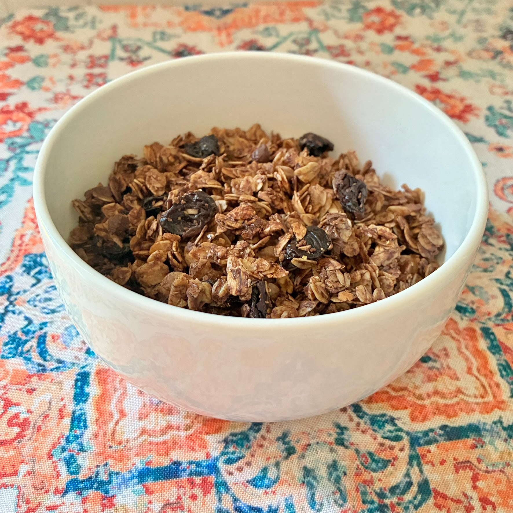 Chocolate Cherry Granola (for humans)